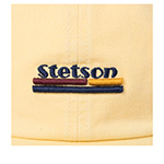 Бейсболка STETSON арт. 7711154 BASEBALL CAP COTTON (светло-желтый)