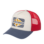 Бейсболка STETSON арт. 7741156 TRUCKER CAP RHOMBUS (кремовый / синий)