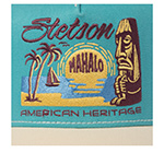 Бейсболка STETSON арт. 7741165 TRUCKER CAP MAHALO (голубой / кремовый)