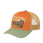 Бейсболка STETSON арт. 7741167 TRUCKER CAP HONOLULU (оранжевый / светло-зеленый)