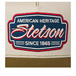Бейсболка STETSON арт. 7741170 TRUCKER CAP CLASSIC RACE (бежевый / оливковый)