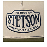 Бейсболка STETSON арт. 7741174 TRUCKER CAP WESTERN PATCH (темно-бежевый/оливковый)