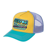 Бейсболка STETSON арт. 7741175 TRUCKER CAP 90S (желтый / бирюзовый)