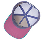 Бейсболка STETSON арт. 7741175 TRUCKER CAP 90S (желтый / бирюзовый)