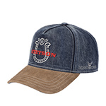 Бейсболка STETSON арт. 7741177 TRUCKER CAP DENIM WESTERN (темно-синий / коричневый)