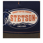 Бейсболка STETSON арт. 7741178 TRUCKER CAP COWBOY COFFEE (темно-синий / оливковый)