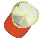 Бейсболка STETSON арт. 7741179 TRUCKER CAP BARISTA COFFEE TIME (бежевый / синий)