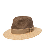 Шляпа STETSON арт. 2478576 TRAVELLER TOYO/RAFFIA (коричневый / бежевый)
