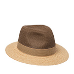 Шляпа STETSON арт. 2478576 TRAVELLER TOYO/RAFFIA (коричневый / бежевый)
