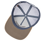 Бейсболка STETSON арт. 7741168 TRUCKER CAP EXPLORER CO. (бордовый / бежевый)