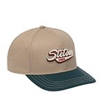 Бейсболка STETSON арт. 7771116 BASEBALL CAP RETRO (бежевый / темно-зеленый)