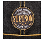 Бейсболка STETSON арт. 7791121 BASEBALL CAP OUTDOOR HERITAGE (черный)