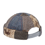 Шапка STETSON арт. 8823907 DOCKER PATCHWORK BARISTA (коричневый / синий)