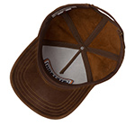 Бейсболка STETSON арт. 7751501 TRUCKER CAP COTTON LINEN STRIPE (оливковый / коричневый)
