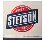 Бейсболка STETSON арт. 7741197 TRUCKER CAP CLASSIC POINT (бежевый / темно-серый)