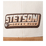 Бейсболка STETSON арт. 7781148 BASEBALL CAP HOCKEY CLUB (бежевый / коричневый)