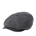 Кепка STETSON арт. 6840818 HATTERAS BOILED WOOL (темно-серый)