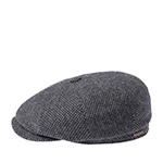 Кепка STETSON арт. 6870818 HATTERAS VIRGIN WOOL (серый / синий)