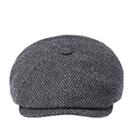 Кепка STETSON арт. 6870818 HATTERAS VIRGIN WOOL (серый / синий)