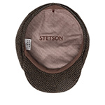 Кепка STETSON арт. 6870818 HATTERAS VIRGIN WOOL (коричневый / черный)