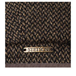 Кепка STETSON арт. 6870818 HATTERAS VIRGIN WOOL (коричневый / черный)