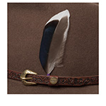 Шляпа STETSON арт. 2798105 WESTERN WOOLFELT (коричневый)