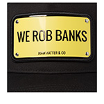 Бейсболка JOHN HATTER арт. 1-1007-U00 We Rob Banks (черный)
