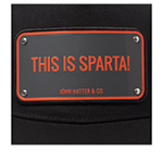 Бейсболка JOHN HATTER арт. 1-1051-U00 This Is Sparta! (черный)