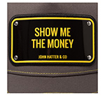 Бейсболка JOHN HATTER арт. 1-1063-U00 Show Me The Money (серый)