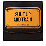 Бейсболка JOHN HATTER арт. 1-1102-U00 Shut Up And Train (черный)