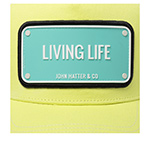 Бейсболка JOHN HATTER арт. R-1085-U00 Livng Life (желтый)