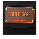 Бейсболка JOHN HATTER арт. R-1195-U00 Gold Digger (черный)