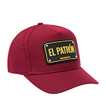 Бейсболка JOHN HATTER арт. R5-1131-U00 El Patron (малиновый)