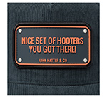 Бейсболка JOHN HATTER арт. R5-1191-U00 Nice Set Of Hooters You Got There! (темно-бирюзовый)