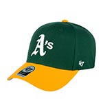 Бейсболка 47 BRAND арт. BCWS-SUMTT18WBP Oakland Athletics MLB (темно-зеленый)