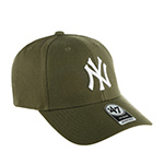 Бейсболка 47 BRAND арт. B-MVPSP17WBP-SW New York Yankees MLB (оливковый / белый)