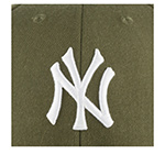 Бейсболка 47 BRAND арт. B-MVPSP17WBP-SW New York Yankees MLB (оливковый / белый)