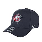 Бейсболка 47 BRAND арт. H-MVP28WBV Columbus Blue Jackets NHL (темно-синий)