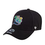 Бейсболка 47 BRAND арт. BCPTN-MVP30WBV Tampa Bay Rays MLB (черный)