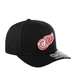 Бейсболка 47 BRAND арт. H-CLZOE05WBP Detroit Red Wings NHL (черный)
