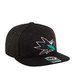 Бейсболка 47 BRAND арт. H-NSHOT22WBP San Jose Sharks NHL (черный)