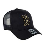 Бейсболка 47 BRAND арт. B-BRMTL02CTP-BK Boston Red Sox MLB (черный)