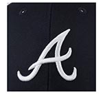 Бейсболка 47 BRAND арт. B-BRANS01CTP-NY Atlanta Braves MLB (темно-синий)