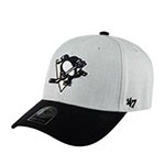 Бейсболка 47 BRAND арт. H-MUNSN15WHS-GY Pittsburgh Penguins NHL (серый / черный)
