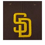 Бейсболка 47 BRAND арт. B-MVP21WBV-BWA San Diego Padres MLB (коричневый)
