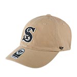 Бейсболка 47 BRAND арт. BCPTN-CLINK06GWS-KH36 Chicago White Sox MLB (бежевый)