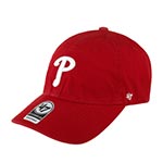 Бейсболка 47 BRAND арт. B-RGW19GWS-RD Philadelphia Phillies MLB (бордовый)