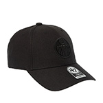 Бейсболка 47 BRAND арт. H-MVP06WBV-BKBK Edmonton Oilers NHL (черный / черный)