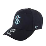 Бейсболка 47 BRAND арт. H-MVP32WBV-NY Seattle Kraken NHL (темно-синий)