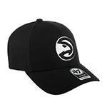 Бейсболка 47 BRAND арт. K-MVP01WBV-BKE Atlanta Hawks NBA (черный)